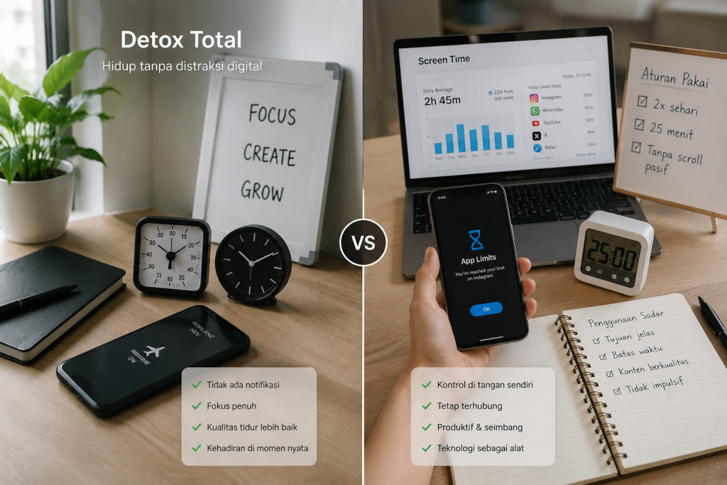 Medsos 2026, Ternyata Bukan Detox Solusinya Tapi Cara Pakai yang Lebih Sadar