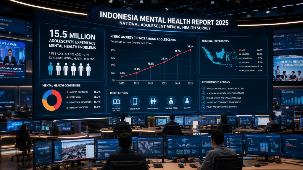Kecemasan Perang 2026 Makin Parah pada Remaja, Jangan Biarkan Dirimu Larut