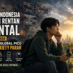 Gen Z Indonesia Makin Rentan Mental Juni 2026: Perang Global Picu Eco-Anxiety Parah