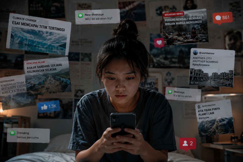 Gen Z Indonesia Makin Rentan Mental Juni 2026: Perang Global Picu Eco-Anxiety Parah